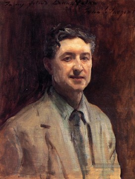 portrait autoportrait porträt Ölbilder verkaufen - Porträt von Daniel J Nolan John Singer Sargent